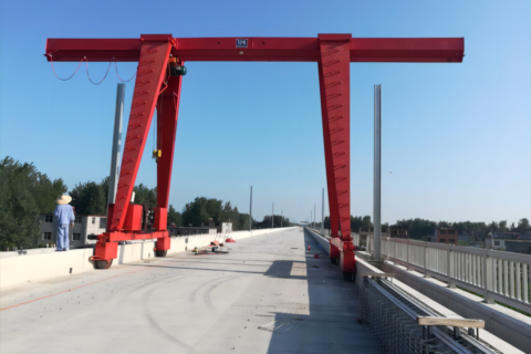 Single Girder Tyred Gantry Crane