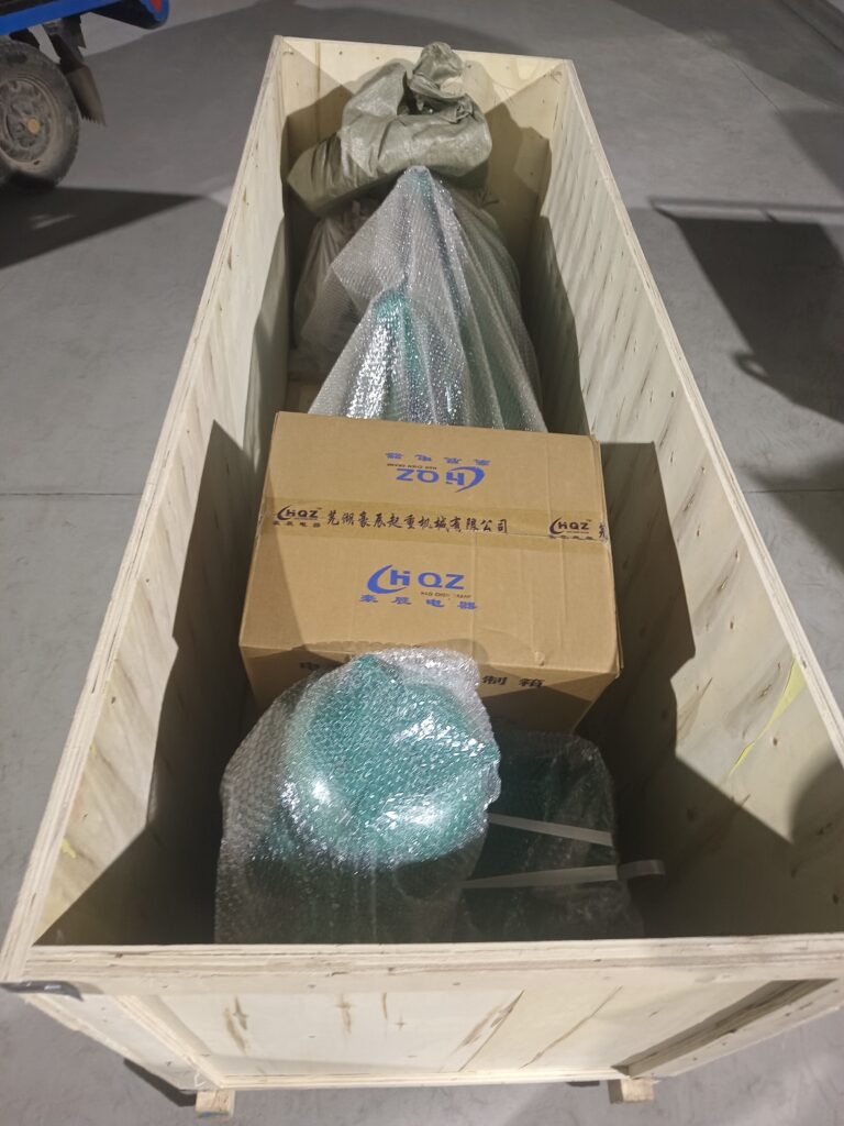 Single-girder crane Packaging